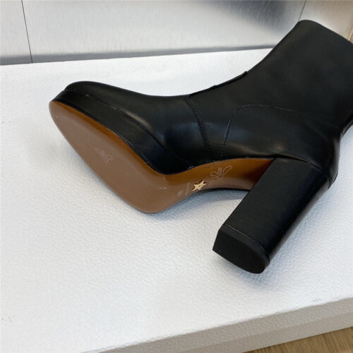 High Quality Luxury Dior Cd Letter Logo Hardware Buckle Motorcycle Boots – Style 70982 product detail