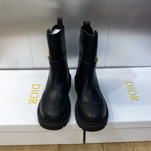 High Quality Luxury Dior New Empreinte Series Womens Short Boots product detail