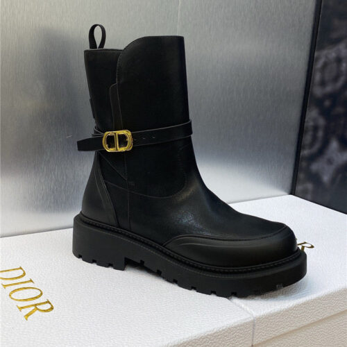 High Quality Luxury Dior New Empreinte Series Womens Short Boots product detail