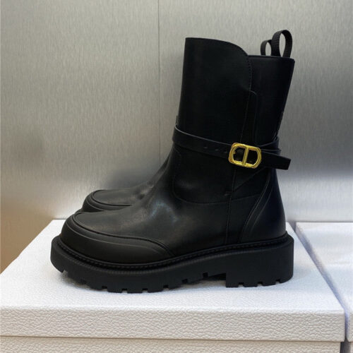 High Quality Luxury Dior New Empreinte Series Womens Short Boots product detail