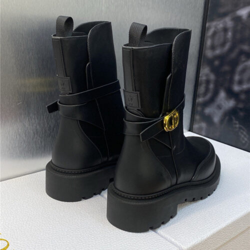 High Quality Luxury Dior New Empreinte Series Womens Short Boots product detail
