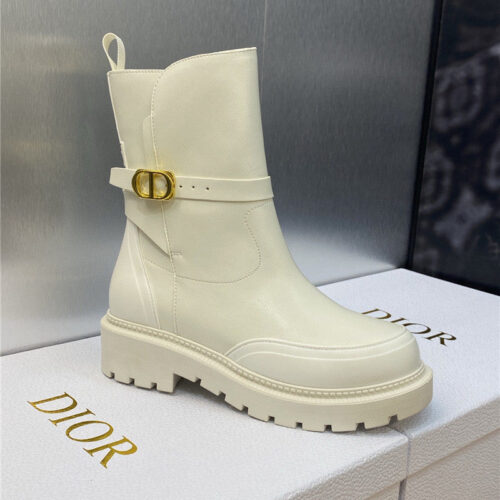 High Quality Luxury Dior New Empreinte Series Womens Short Boots – Style 66918 product detail
