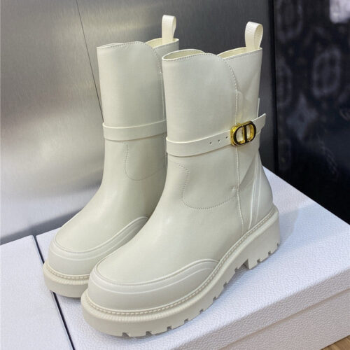 High Quality Luxury Dior New Empreinte Series Womens Short Boots – Style 66918