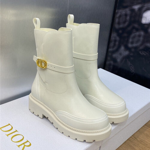 High Quality Luxury Dior New Empreinte Series Womens Short Boots – Style 66918 product detail
