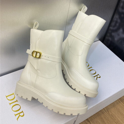 High Quality Luxury Dior New Empreinte Series Womens Short Boots – Style 66918 product detail