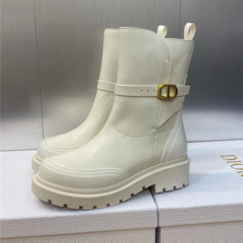 High Quality Luxury Dior New Empreinte Series Womens Short Boots – Style 66918 product detail