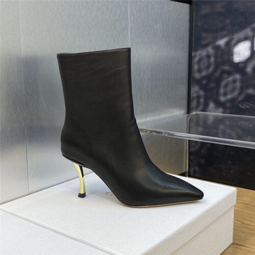 High Quality Luxury Dior Haute Couture Series Aura High Heel Womens Short Boots product detail