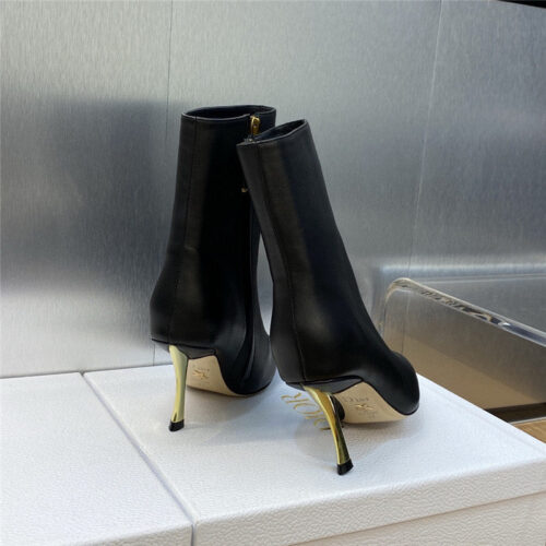 High Quality Luxury Dior Haute Couture Series Aura High Heel Womens Short Boots product detail