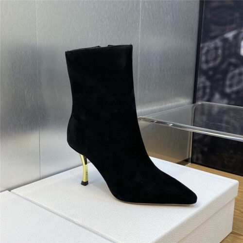 High Quality Luxury Dior Haute Couture Series Aura High Heel Womens Short Boots – Style 84742 product detail