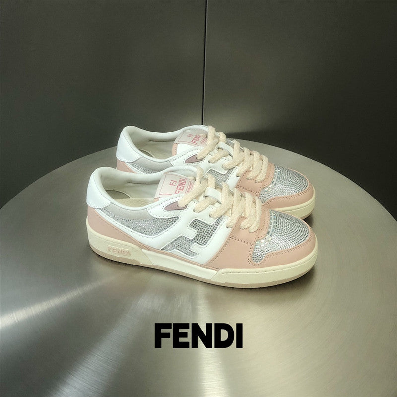 High Quality Luxury Fendi Match Sneakers – Style 98835