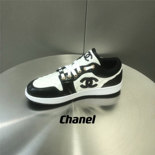 High Quality Luxury Chanel Black And White Panda Rhombus Casual Sneakers – Style 53382 product detail