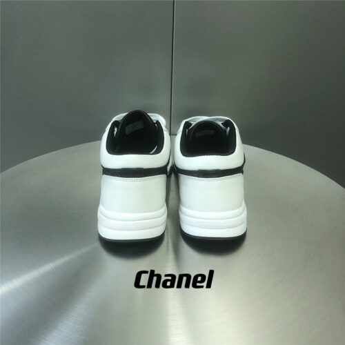 High Quality Luxury Chanel Black And White Panda Rhombus Casual Sneakers – Style 49990 product detail