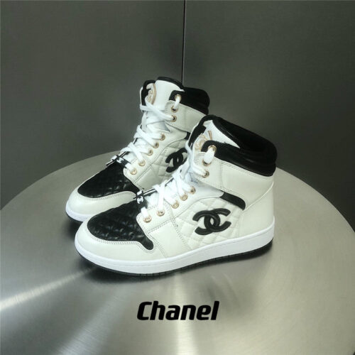 High Quality Luxury Chanel Black And White Panda Rhombus Casual Sneakers – Style 43206 alternate view