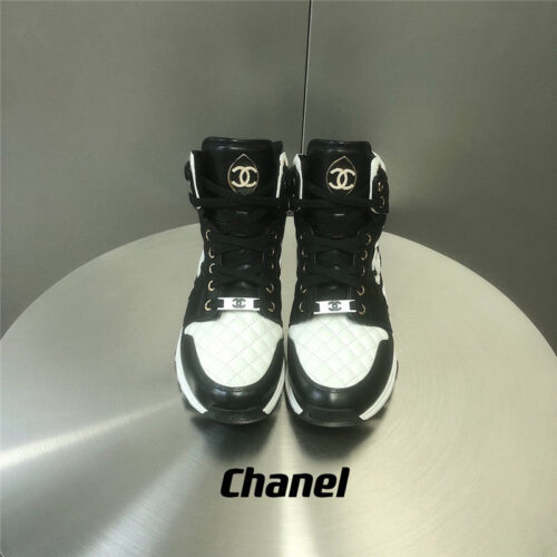 High Quality Luxury Chanel Black And White Panda Rhombus Casual Sneakers – Style 05350 product detail