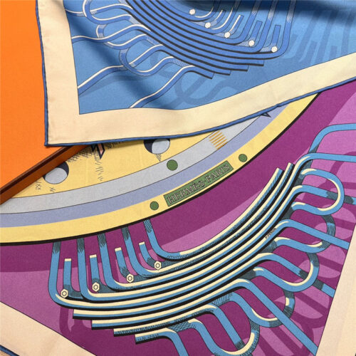 High Quality Luxury Hermes 90Cm Reversible Square Towel – Style 26184 product detail