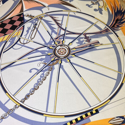 High Quality Luxury Hermes “Balance Carriage” 140 Cm Shawl product detail