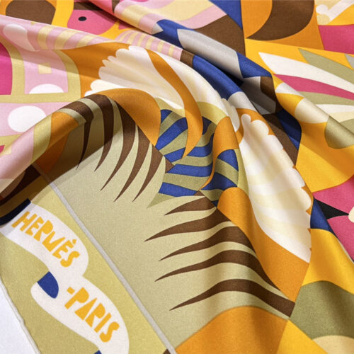 High Quality Luxury Hermes “Grand Parade” 90Cm Square Scarf – Style 26279 product detail