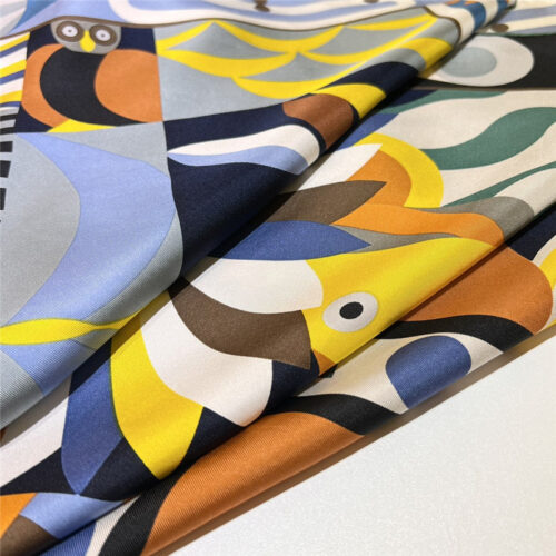 High Quality Luxury Hermes “Grand Parade” 90Cm Square Scarf – Style 26281 product detail