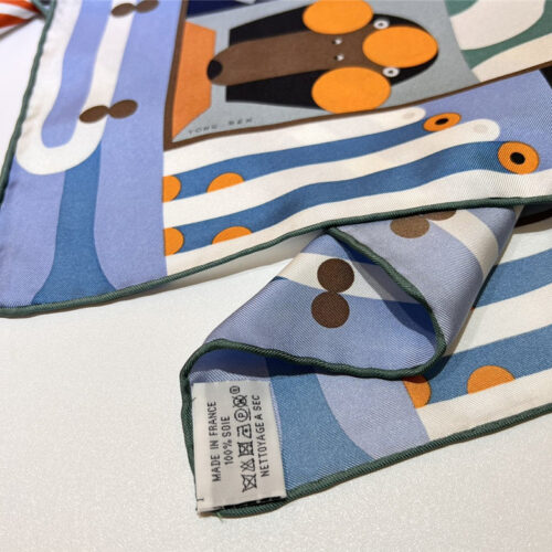 High Quality Luxury Hermes “Grand Parade” 90Cm Square Scarf – Style 26281 product detail