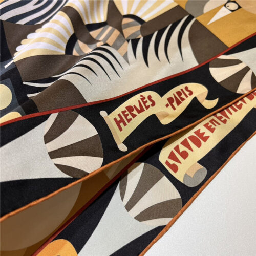High Quality Luxury Hermes “Grand Parade” 90Cm Square Scarf product detail