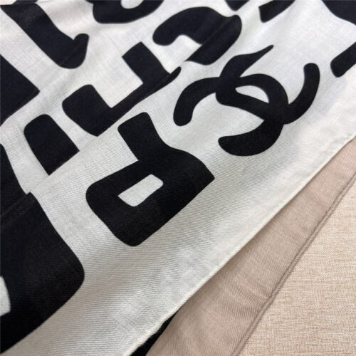 High Quality Luxury Chanel Gradient Color Coco Series Thin Cashmere Square Scarf – Style 25095 product detail