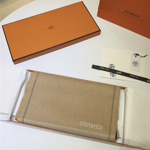 High Quality Luxury Hermes Cashmere Scarf – Style 26189 product detail
