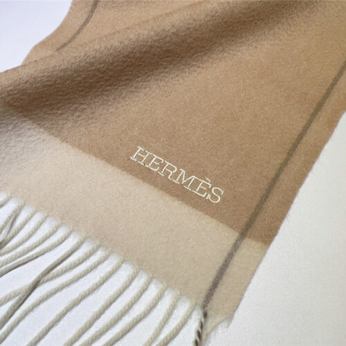 High Quality Luxury Hermes Cashmere Scarf – Style 26189 product detail