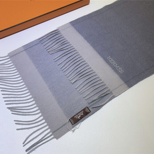 High Quality Luxury Hermes Cashmere Scarf – Style 26194 product detail