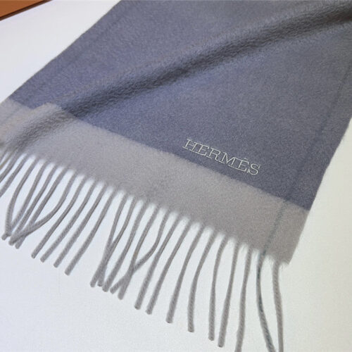 High Quality Luxury Hermes Cashmere Scarf – Style 26194 product detail