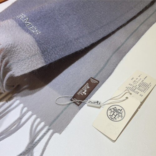 High Quality Luxury Hermes Cashmere Scarf – Style 26194 product detail