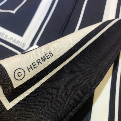 High Quality Luxury Hermes Luxury Carriage Sketch Version 140 Cm Shawl – Style 26214 product detail