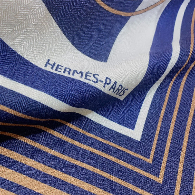 High Quality Luxury Hermes Luxury Carriage Sketch Version 140 Cm Shawl product detail