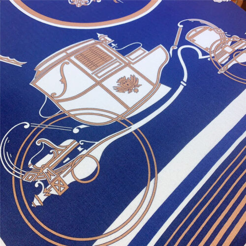 High Quality Luxury Hermes Luxury Carriage Sketch Version 140 Cm Shawl product detail