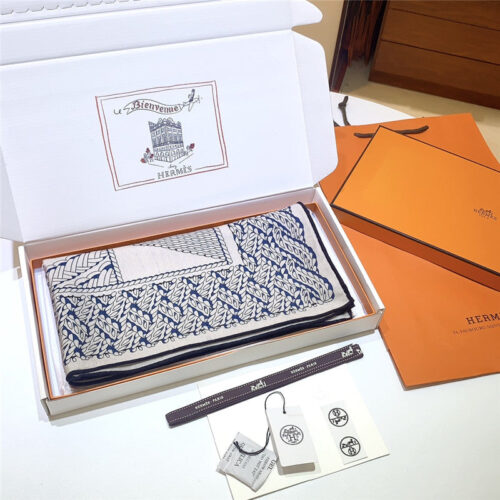 High Quality Luxury Hermes “Dressage” 140Cm Shawl – Style 26252 product detail