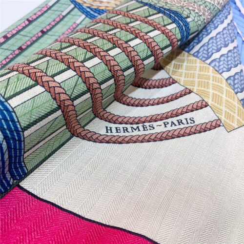 High Quality Luxury Hermes “Dressage” 140Cm Shawl – Style 26253 product detail