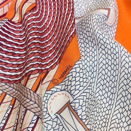 High Quality Luxury Hermes “Dressage” 140Cm Shawl – Style 26254 product detail