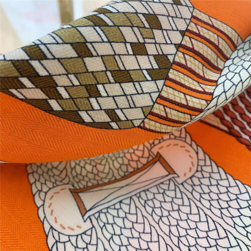 High Quality Luxury Hermes “Dressage” 140Cm Shawl – Style 26254 product detail