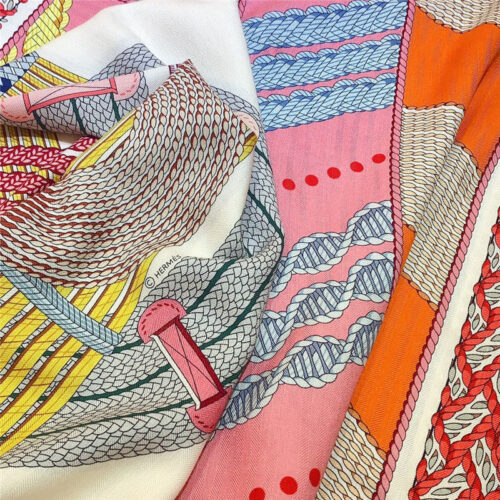 High Quality Luxury Hermes “Dressage” 140Cm Shawl – Style 26256 product detail