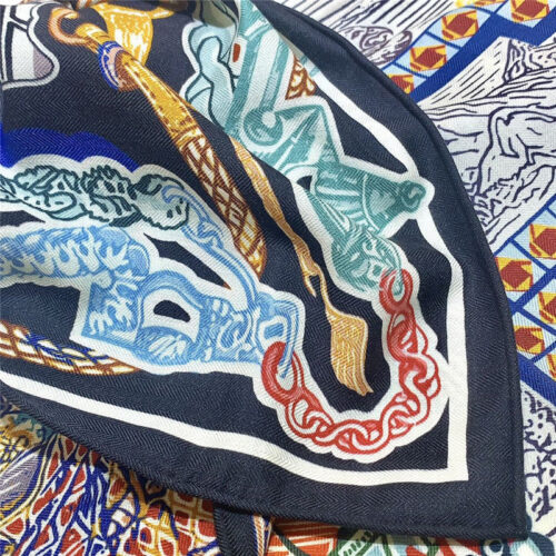High Quality Luxury Hermes D’ete 140Cm Shawl – Style 26205 product detail