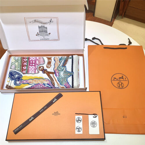 High Quality Luxury Hermes D’ete 140Cm Shawl – Style 26207 product detail