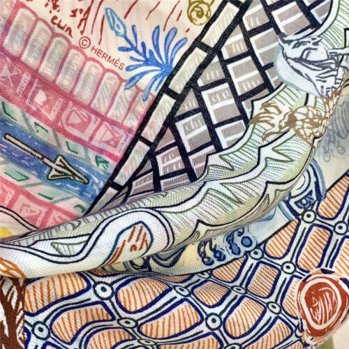 High Quality Luxury Hermes D’ete 140Cm Shawl – Style 26207 product detail