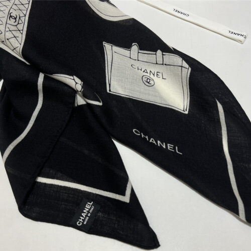 High Quality Luxury Chanel Cashmere Square Scarf – Style 25079 product detail