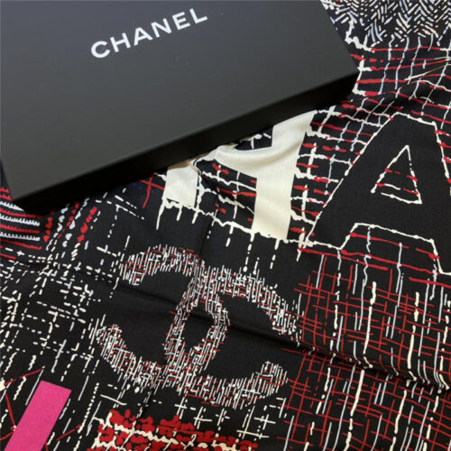High Quality Luxury Chanel Cashmere Square Scarf product detail