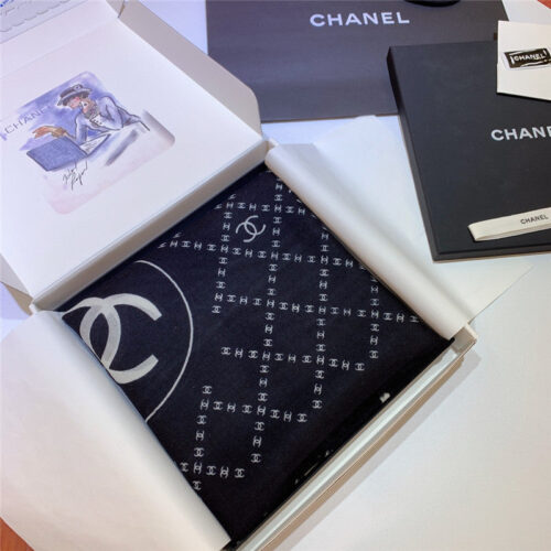 High Quality Luxury Chanel Letter Small Logo Scarf – Style 25101 product detail