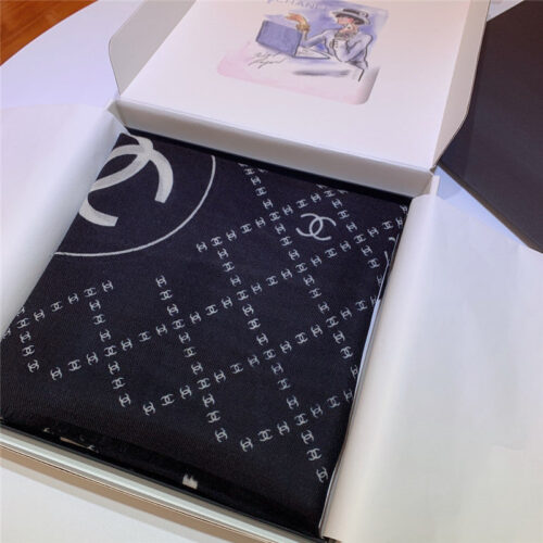 High Quality Luxury Chanel Letter Small Logo Scarf – Style 25101 product detail