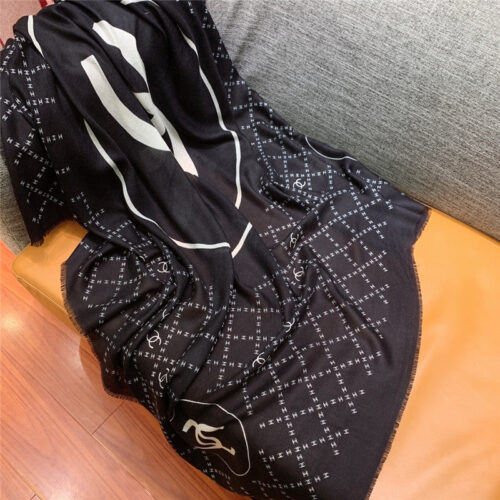 High Quality Luxury Chanel Letter Small Logo Scarf – Style 25101 product detail