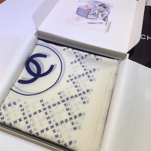 High Quality Luxury Chanel Letter Small Logo Scarf product detail