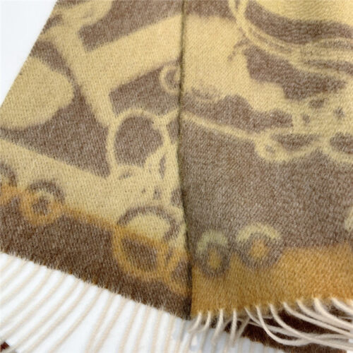 High Quality Luxury Hermes Cashmere Scarf – Style 26201 product detail