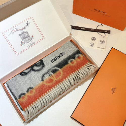 High Quality Luxury Hermes Cashmere Scarf – Ref Rh-126203 product detail