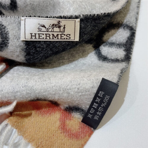 High Quality Luxury Hermes Cashmere Scarf – Ref Rh-126203 product detail